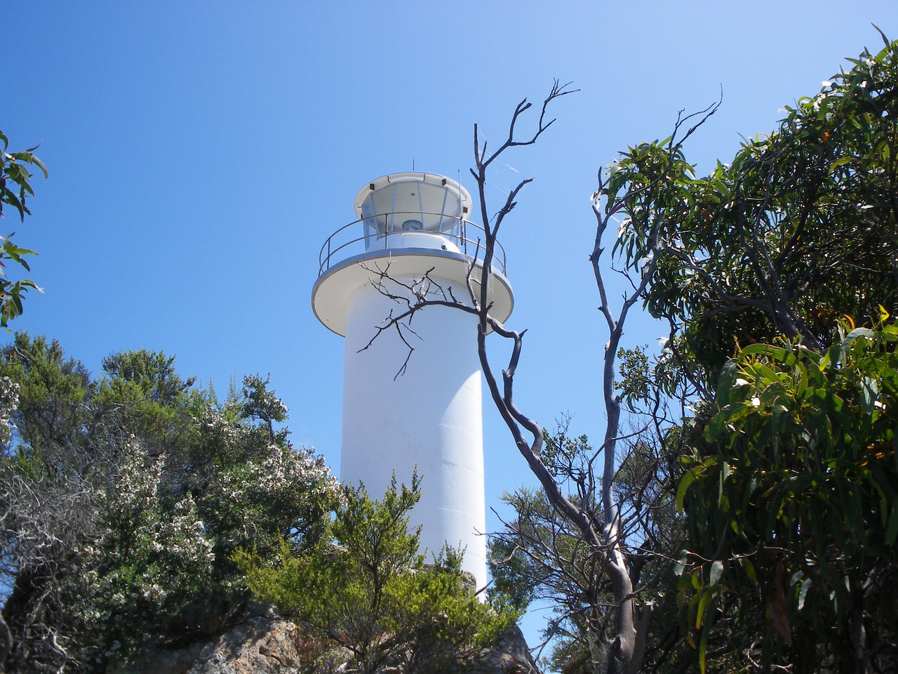 lighthouse sky island free photo