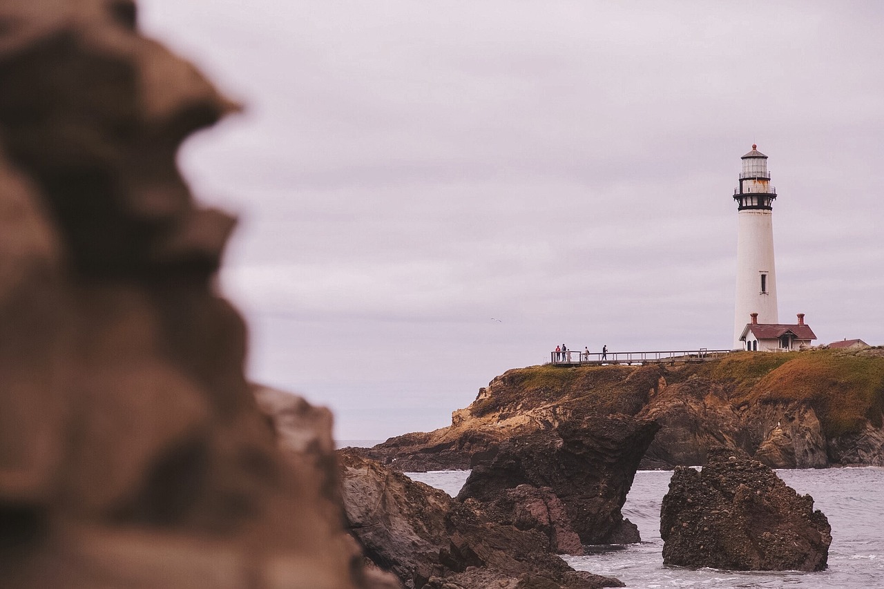 lighthouse navigation sea free photo