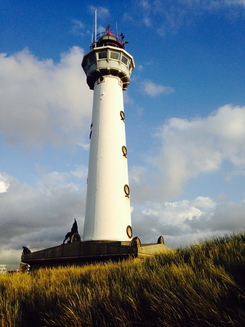 lighthouse north sea coast free photo