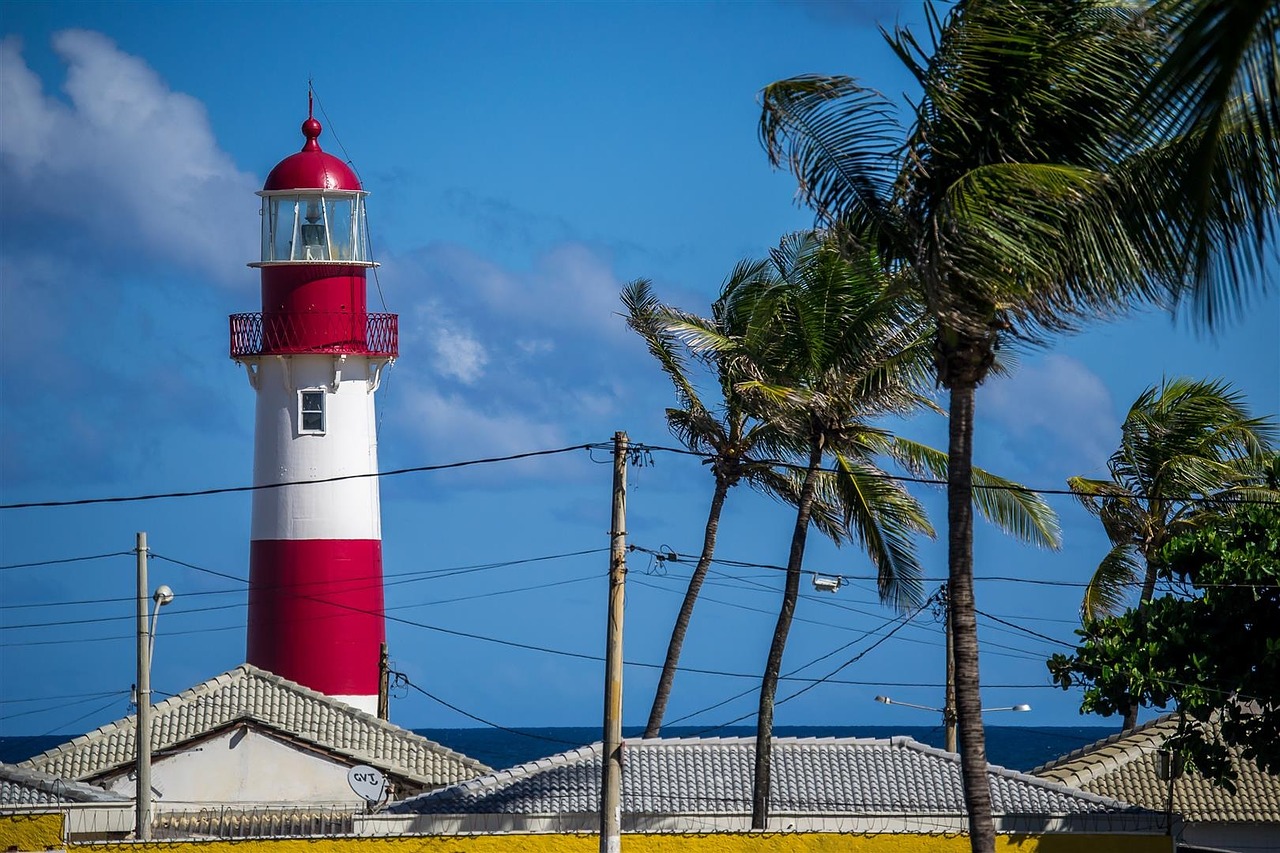 lighthouse salvador brazil free photo