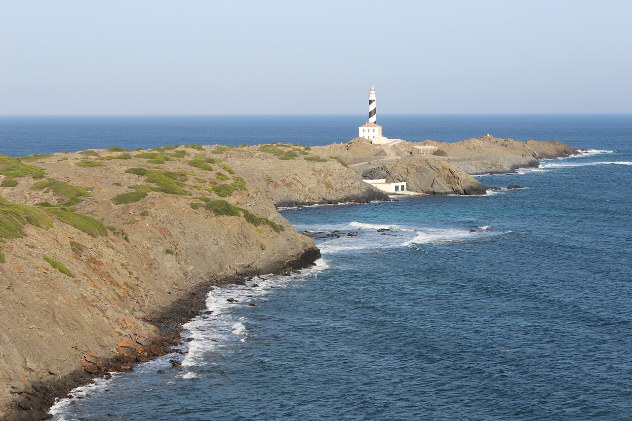 lighthouse ocean sea free photo