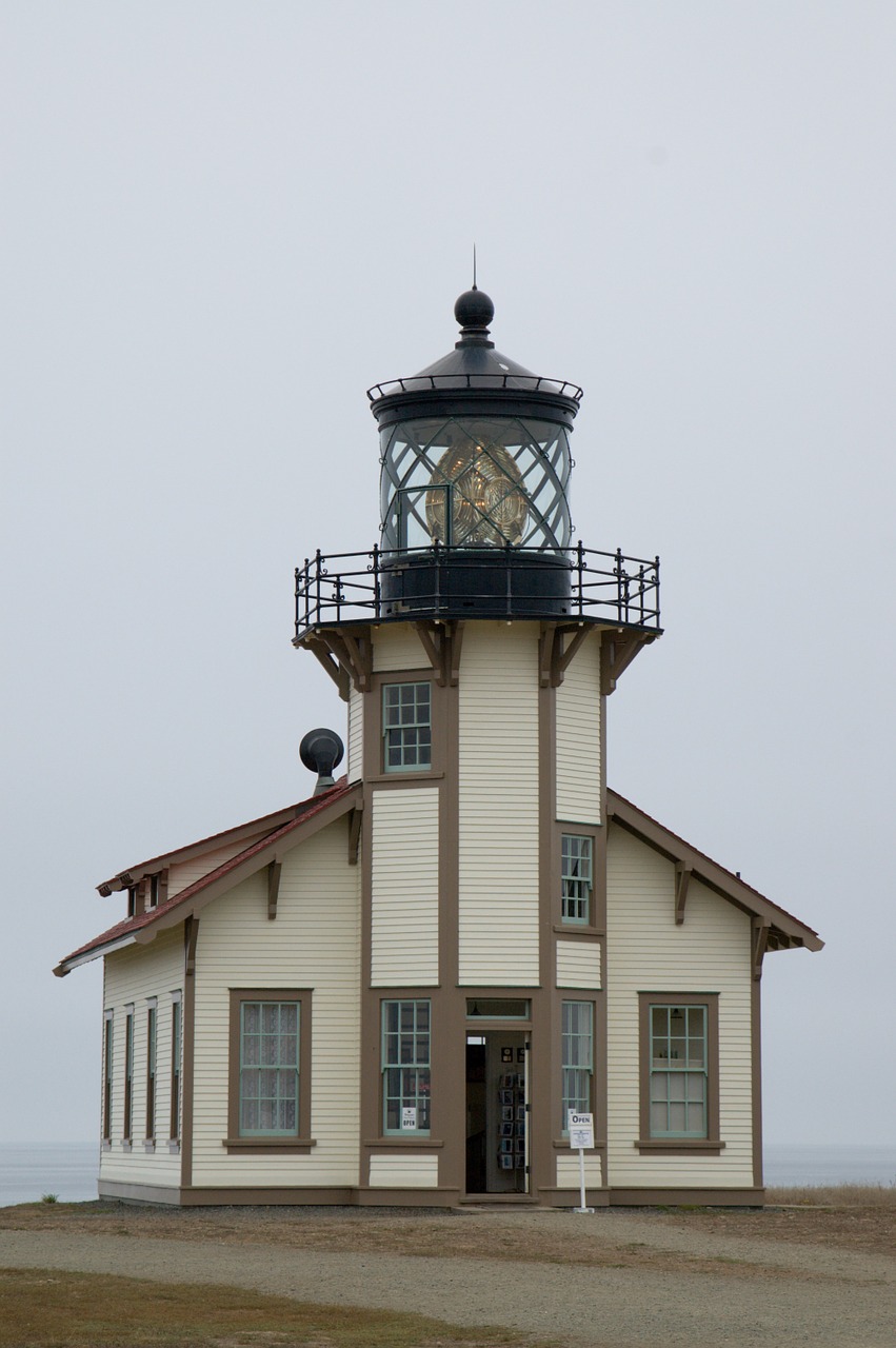 lighthouse point cabrillo california free photo