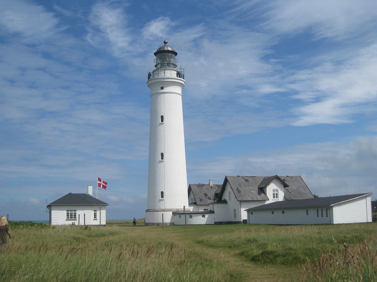 lighthouse in hirtshals denmark danish free photo
