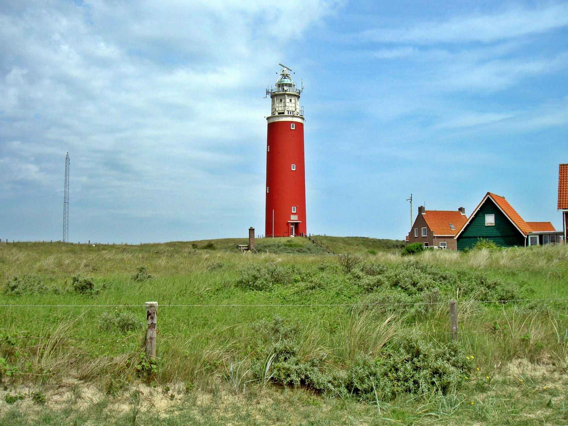 lighthouse de cocksdorp coast free photo