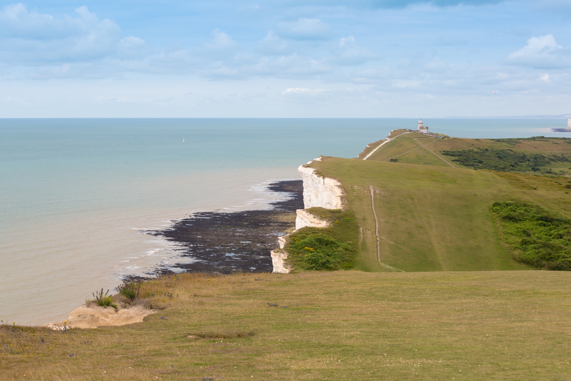 beachy head britain cliff free photo