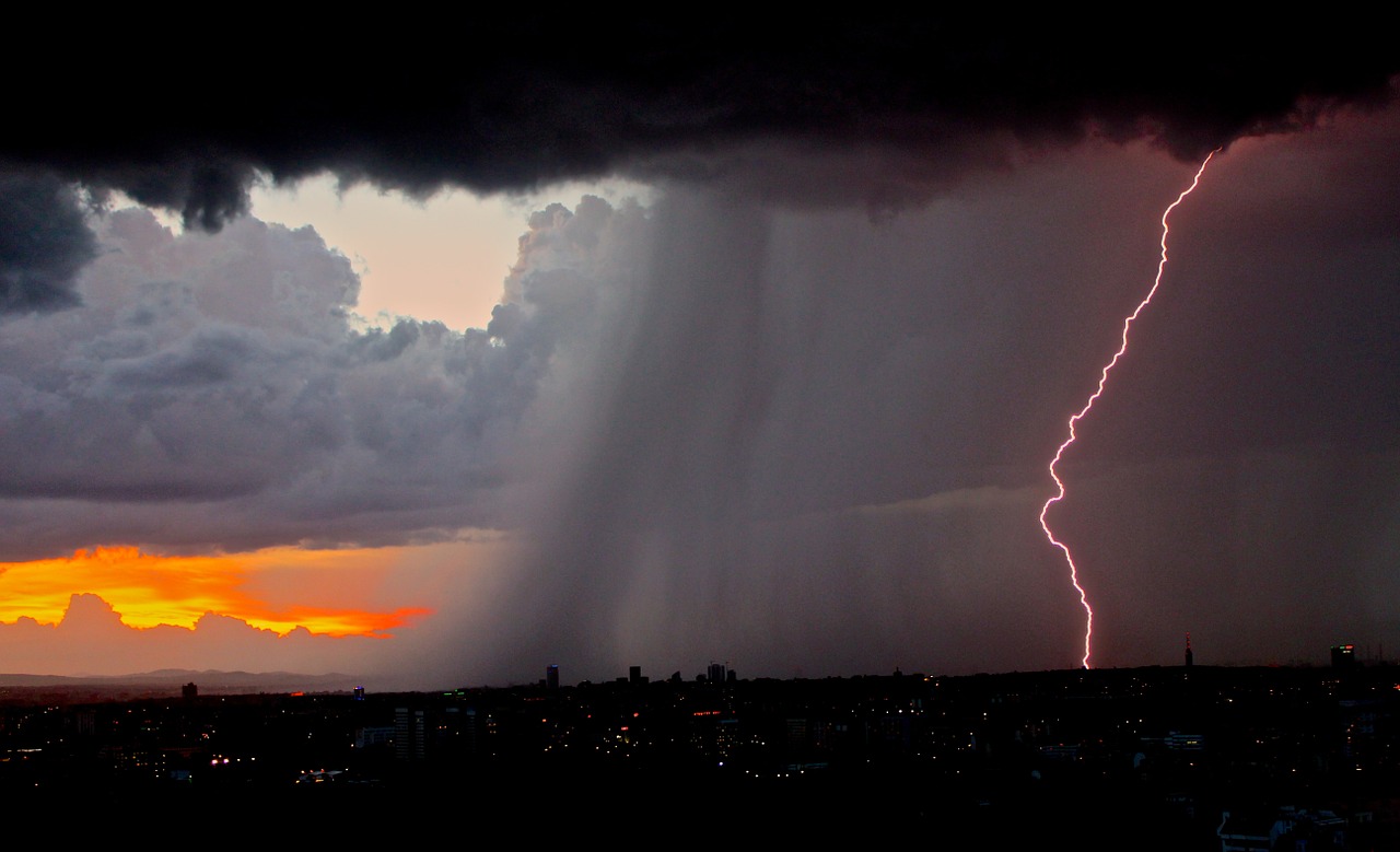 lightning lightning bolt thunderstorm free photo