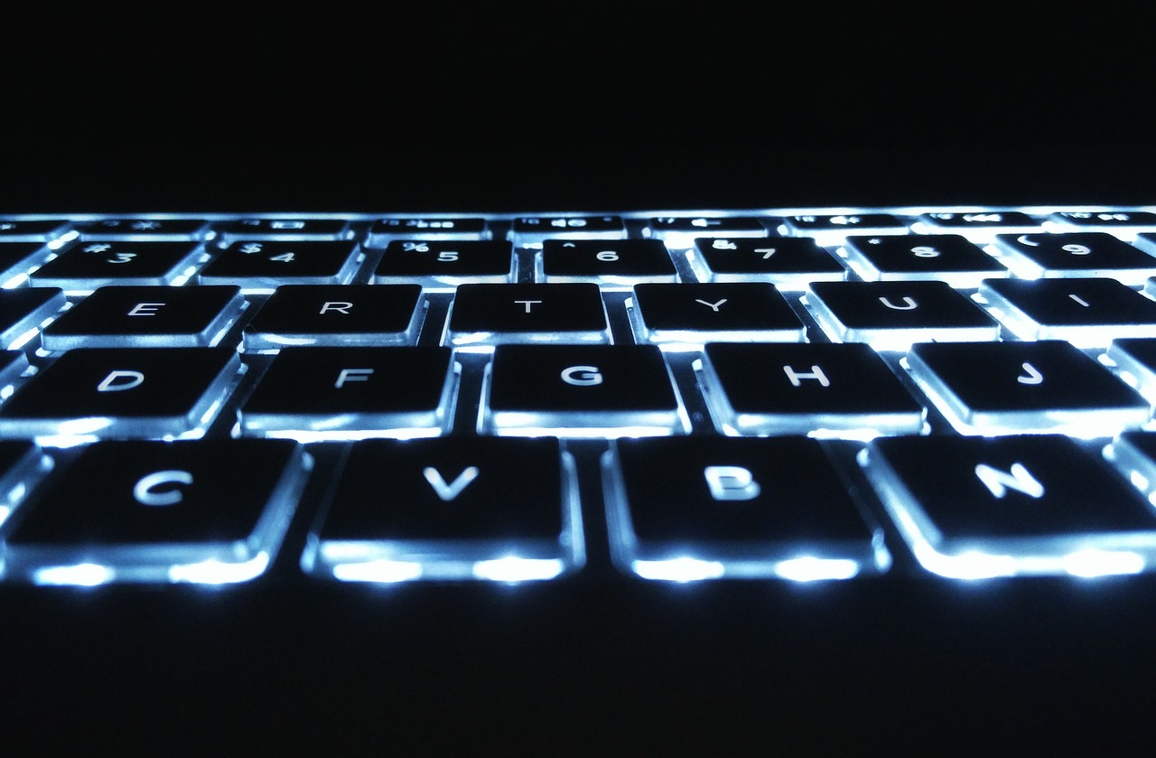 lights keyboard macro free photo