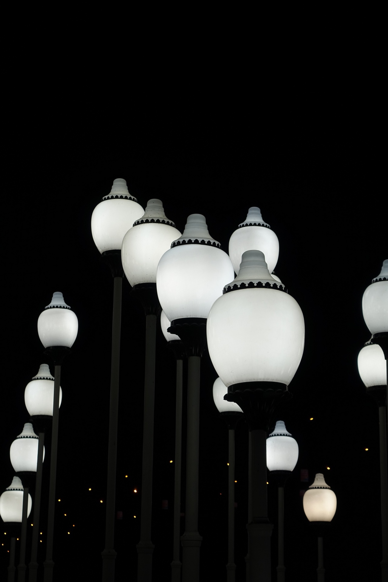 street lights dark lamp free photo