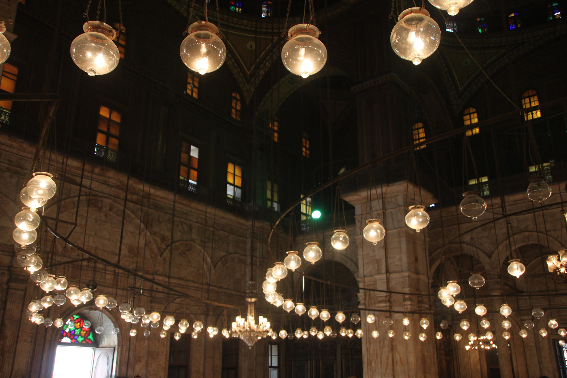 mosque lights lights free photo