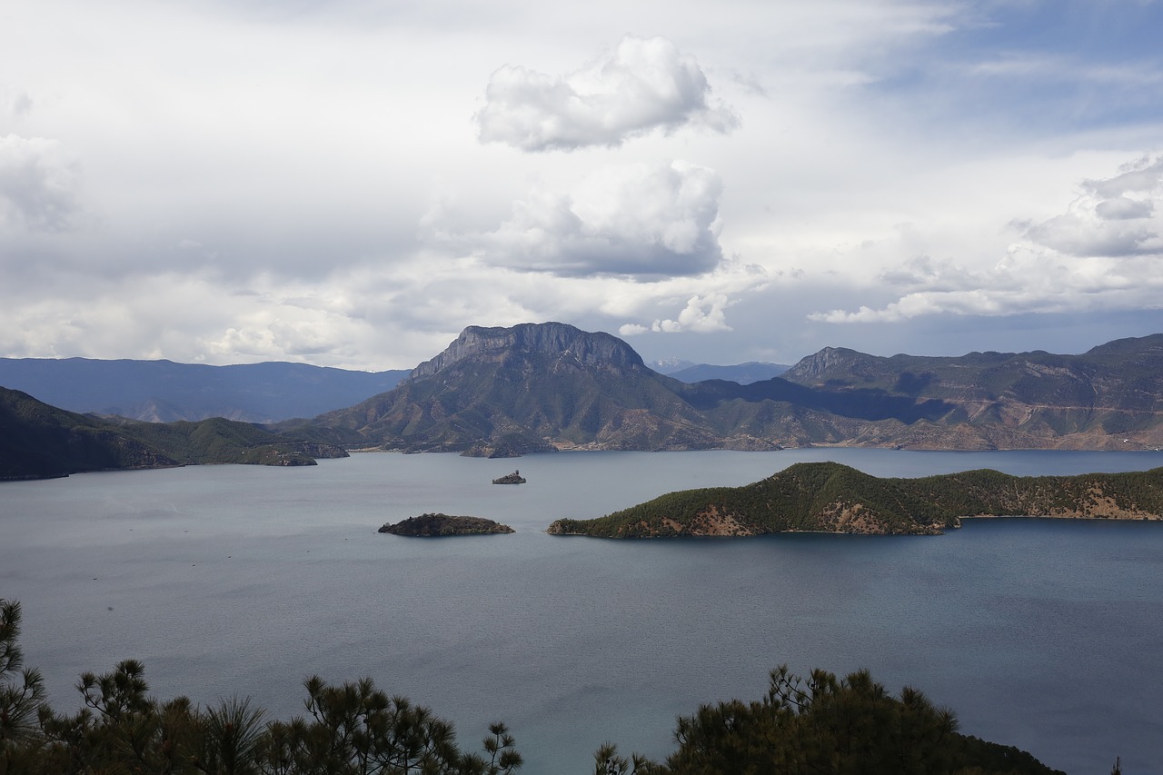 lijiang lugu lake lake free photo