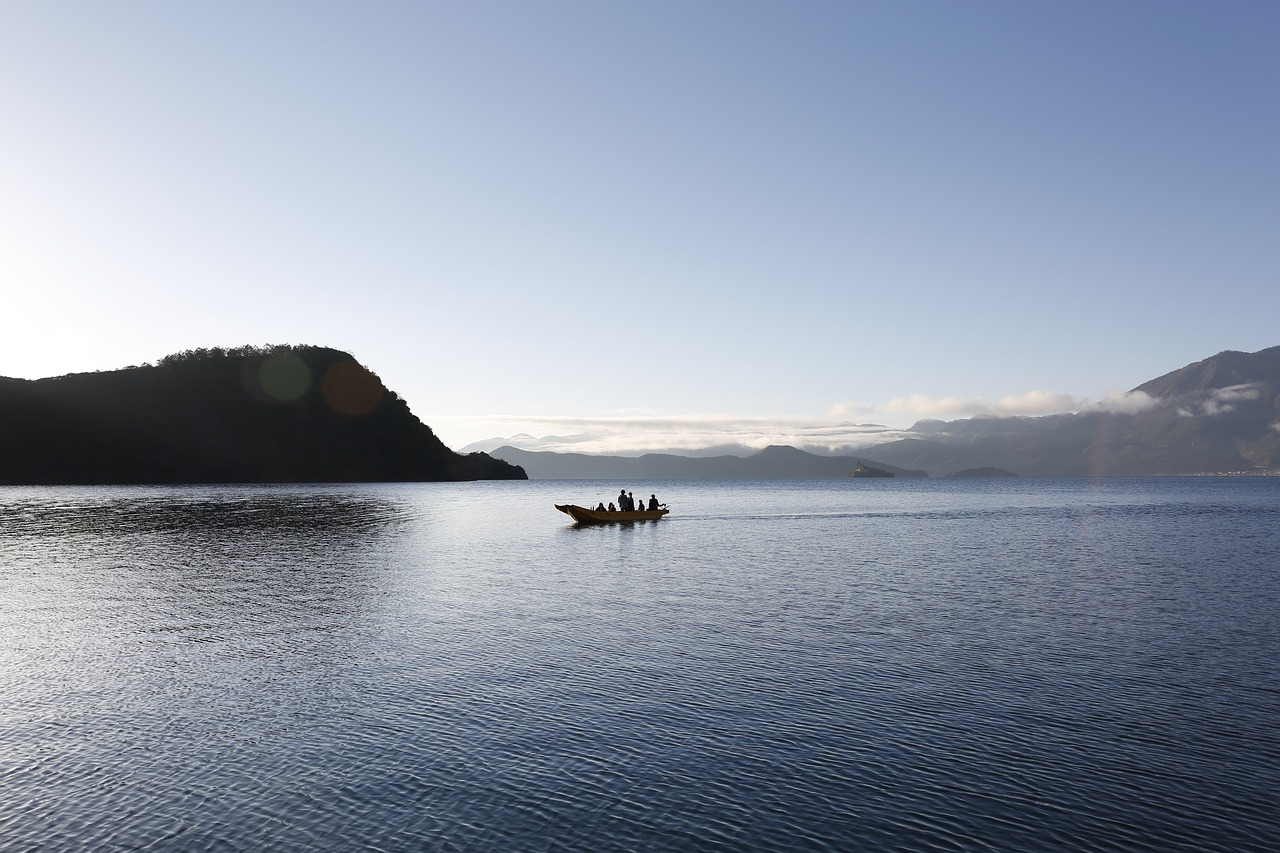 lijiang lugu lake lake free photo