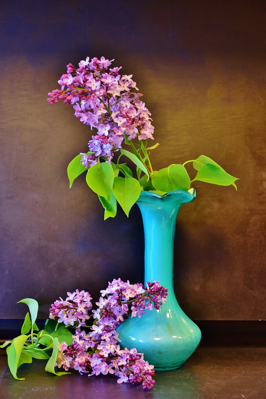 lilac lilac bouquet flowers free photo
