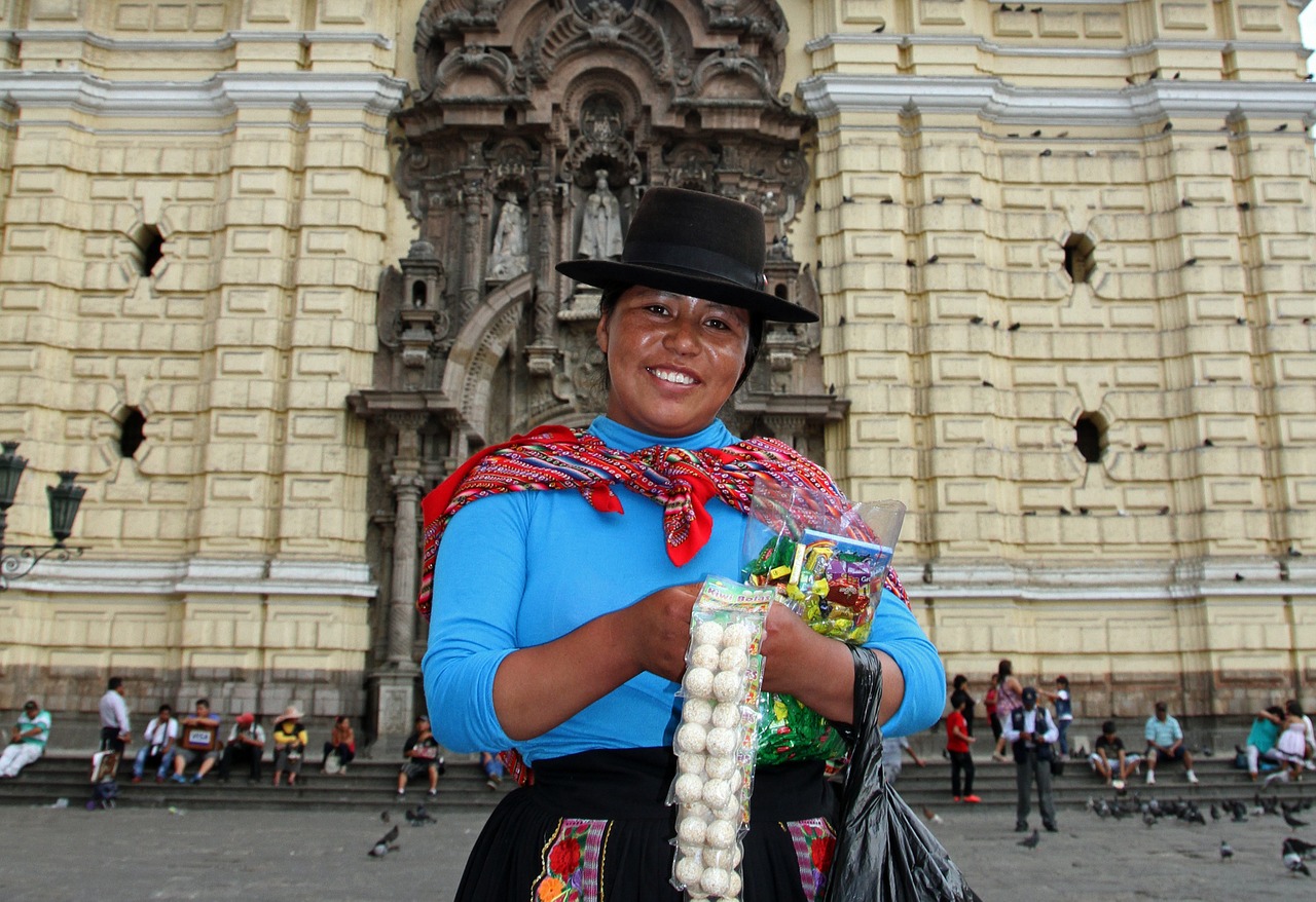 lima peru woman free photo