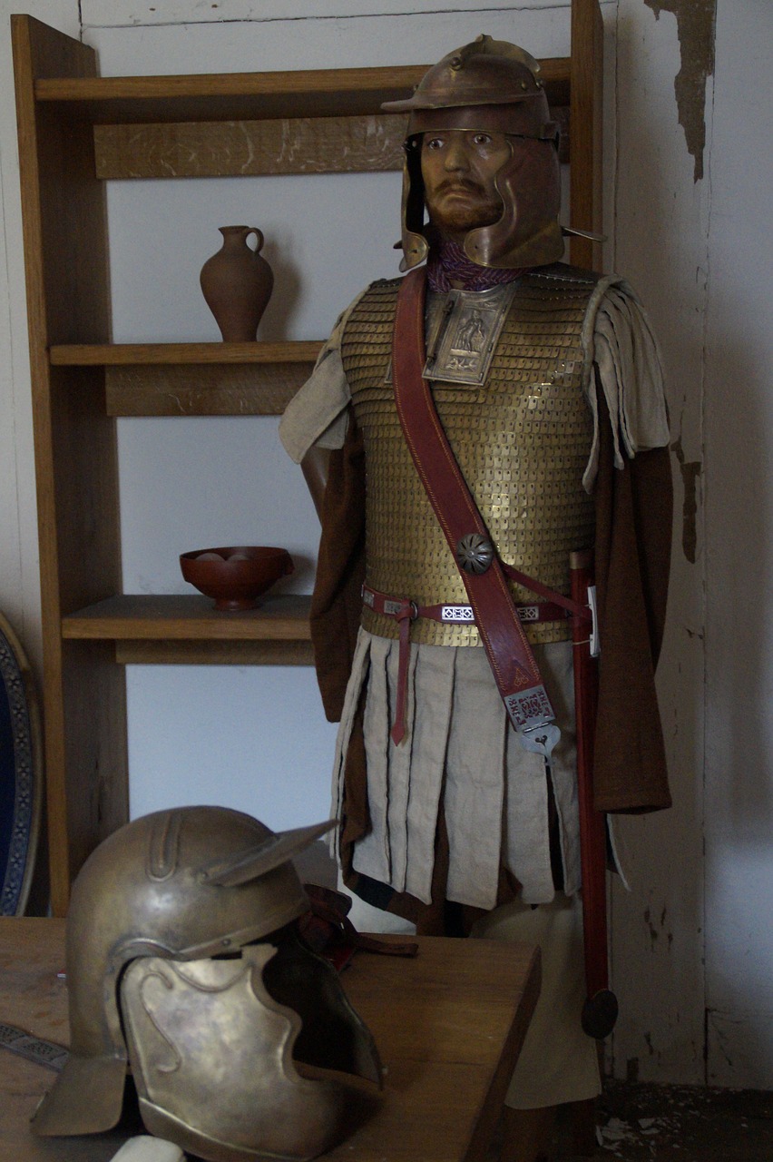 lime museum aalen roman soldier free photo