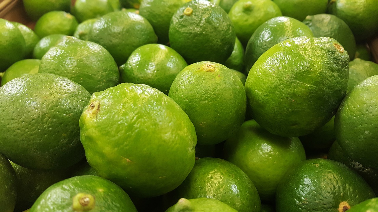 limes green sour free photo