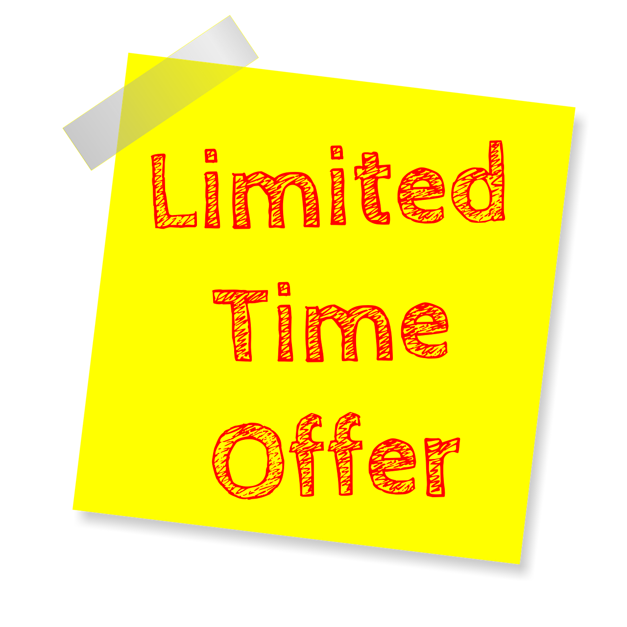 limited time offer deal of the day deal free photo