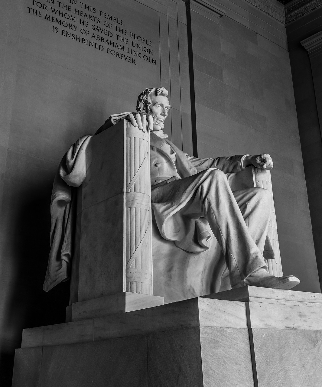 lincoln monument statue free photo