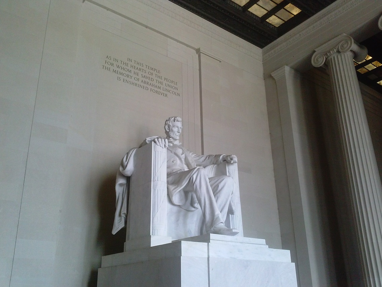 lincoln memorial abraham lincoln washington dc free photo