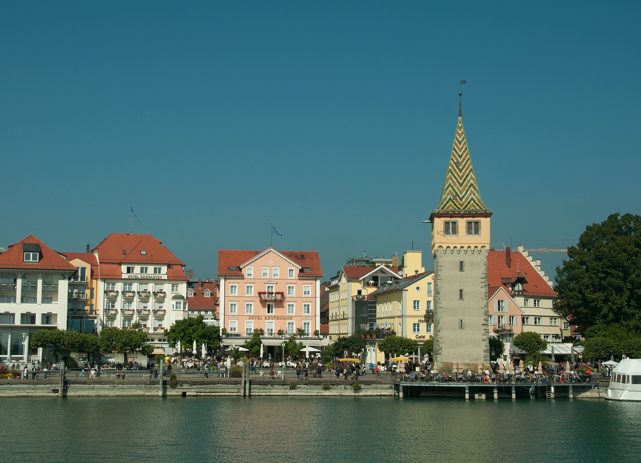 lindau lake constance old town free photo