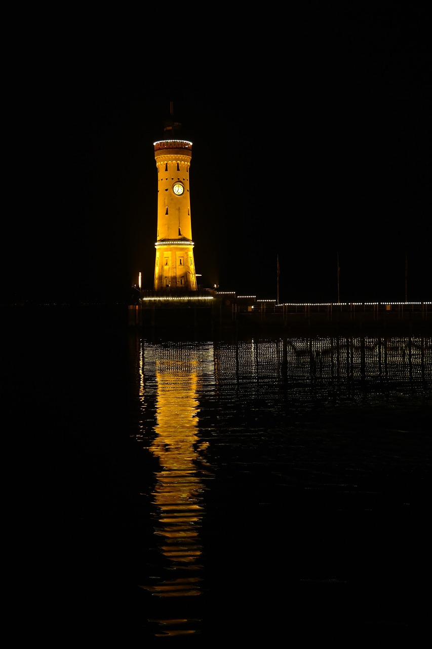 lindau port lighthouse free photo