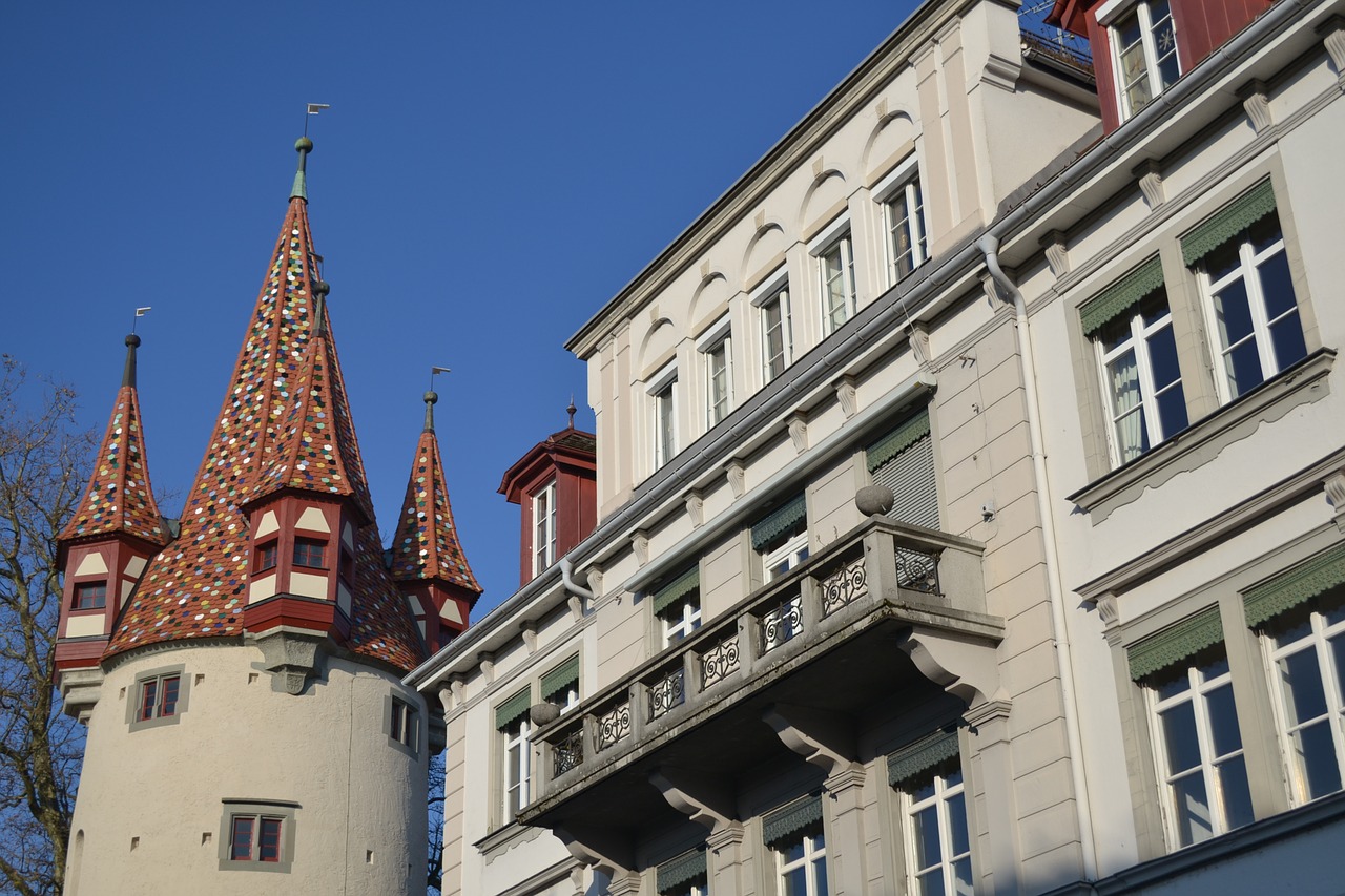 lindau  lake constance  tower free photo