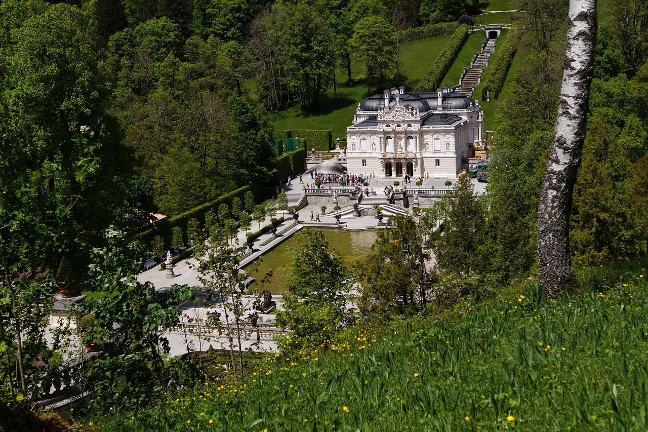 linderhof palace castle king ludwig free photo