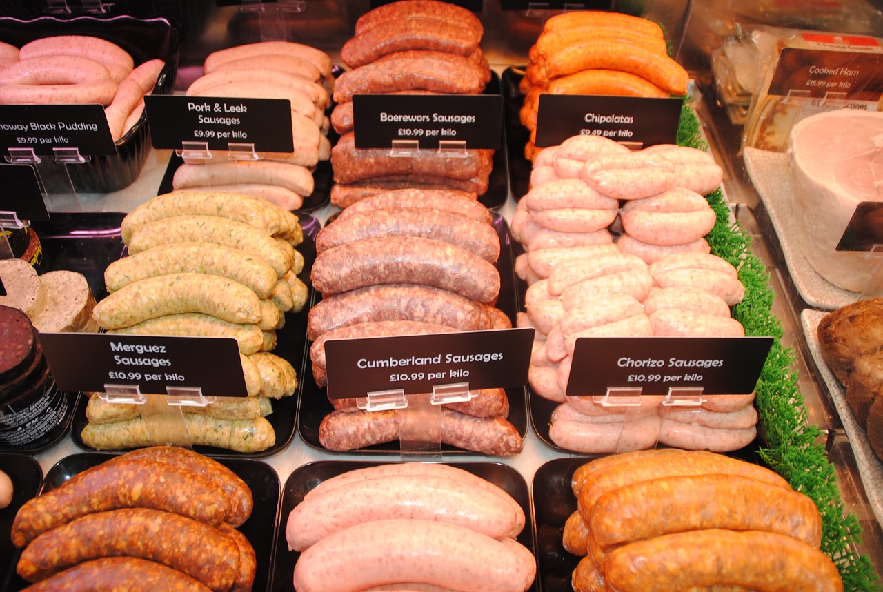 sausages linton scottish free photo