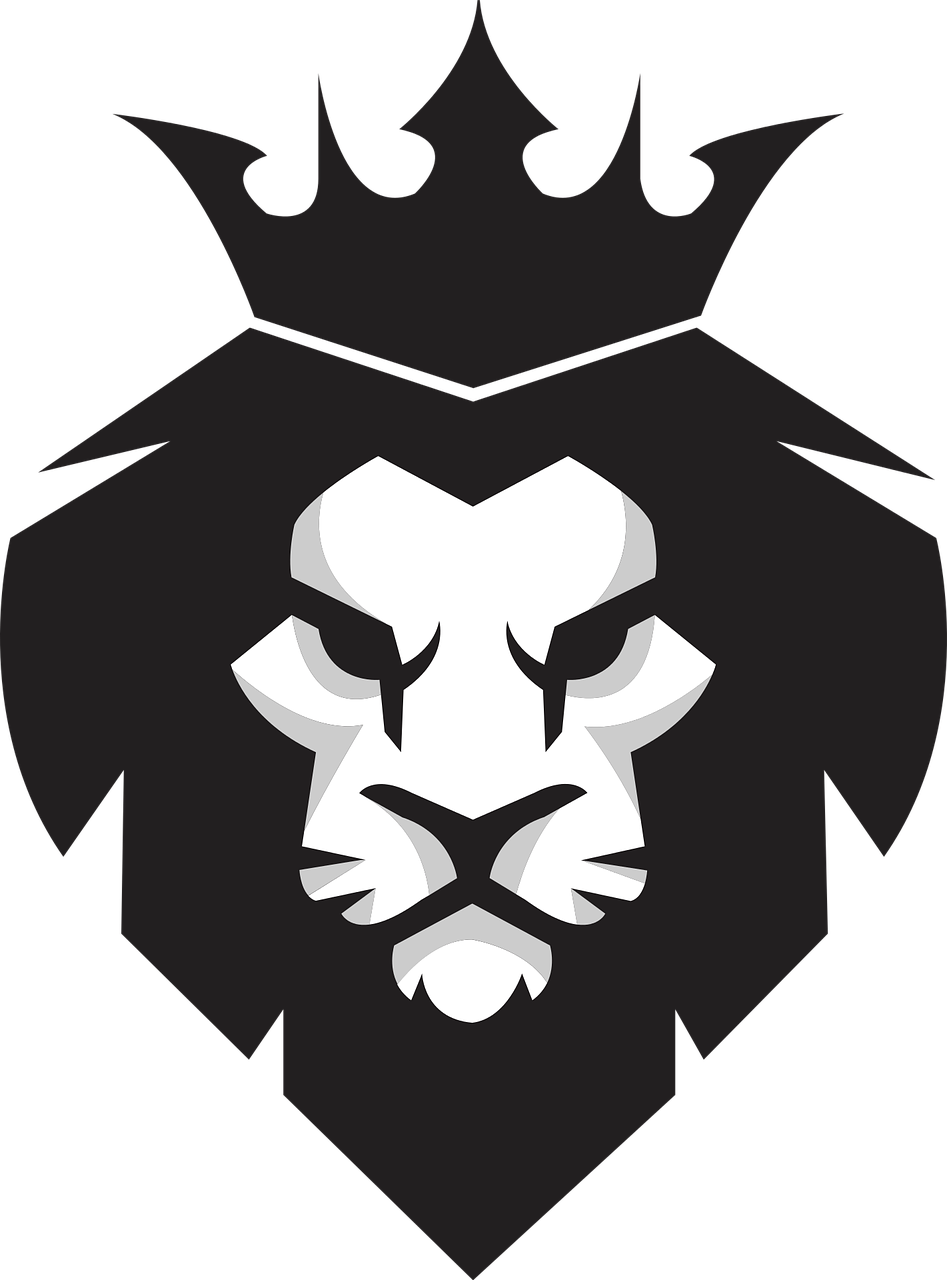 Download free photo of Lion,king,icon,logo,animal - from 