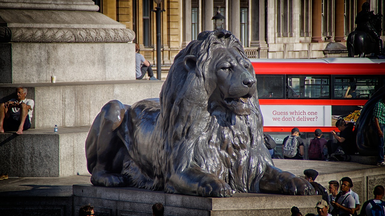 lion image statue free photo