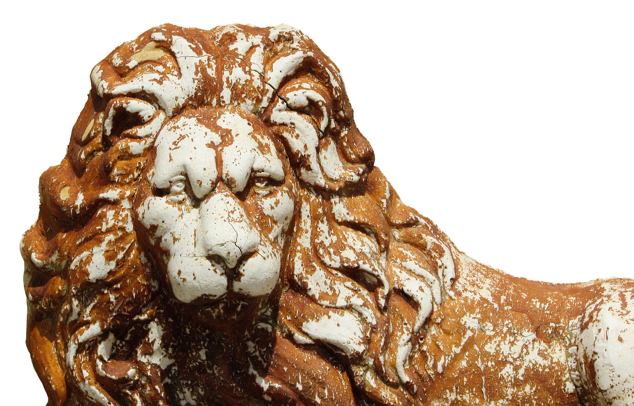 lion guard sculpture free photo