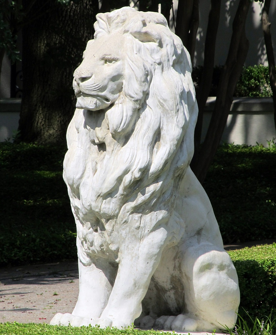 lion sculpture stone free photo