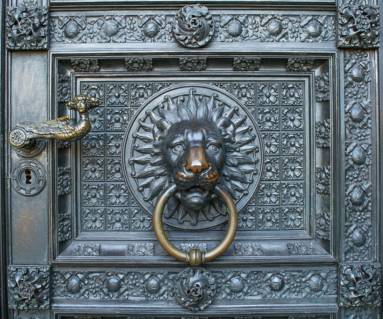 lion cologne cathedral free photo