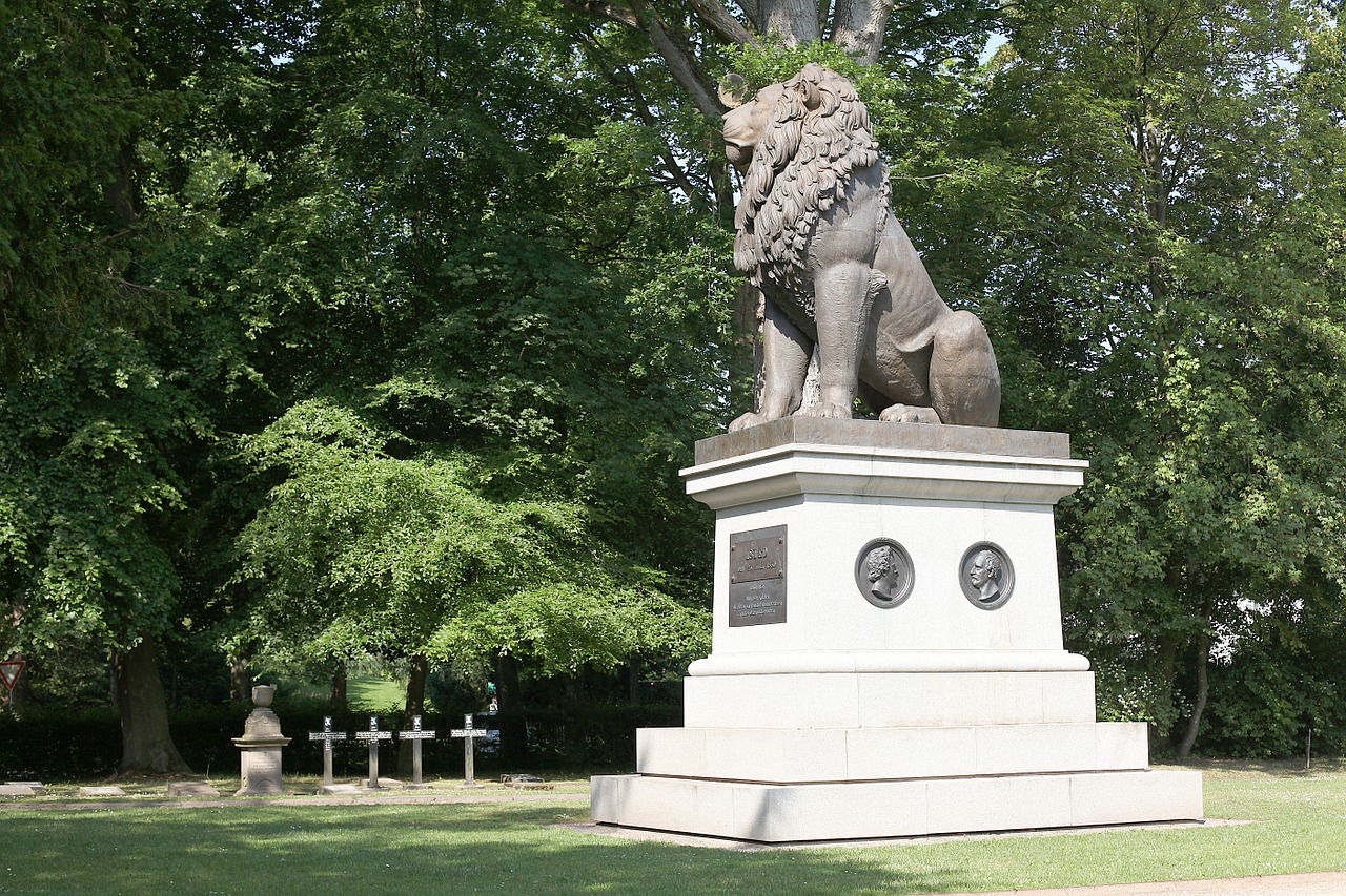 lion flensburg idstedt free photo