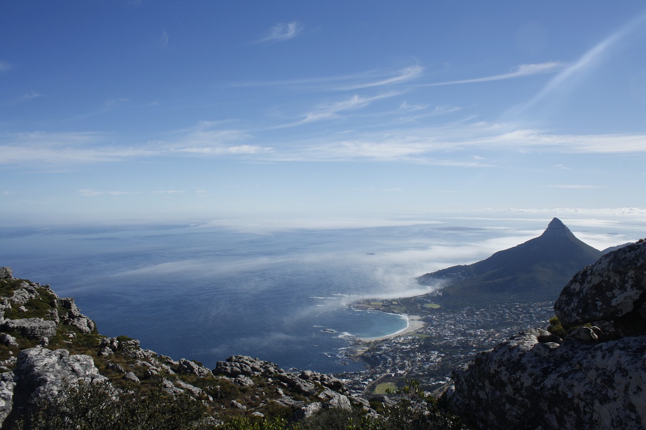 lions head table mountain cape town free photo