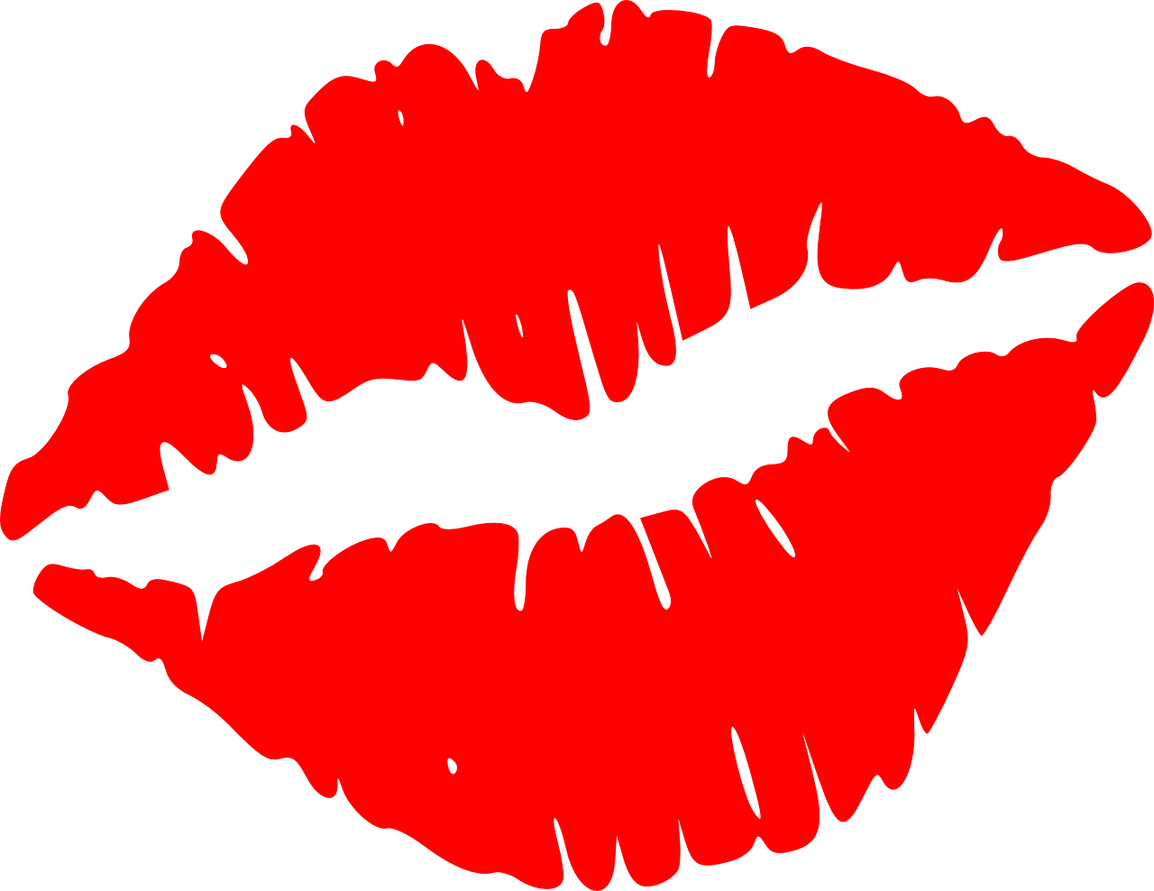 lips red full free photo