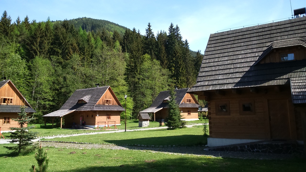 liptov log cabins holidays free photo