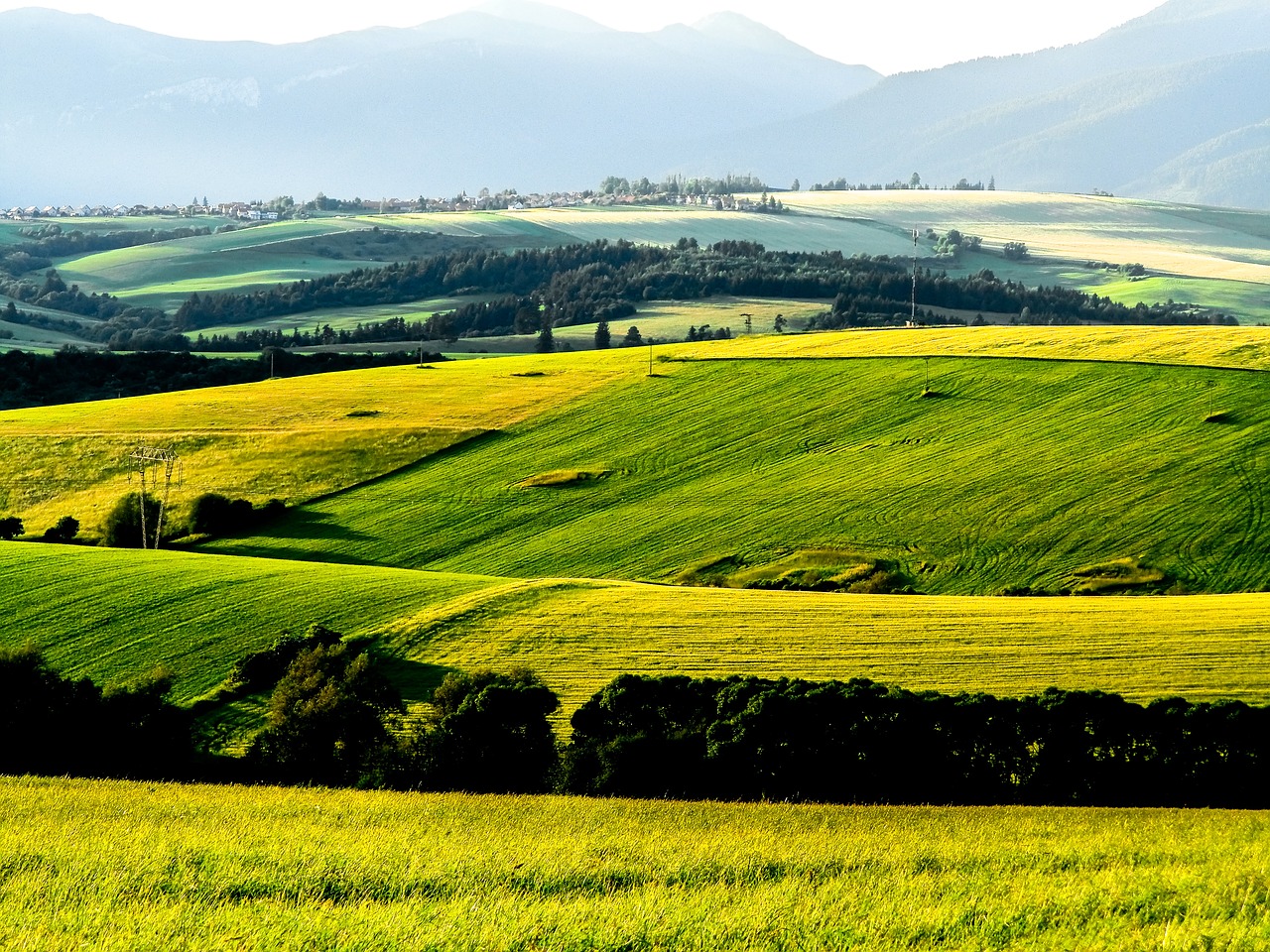 liptov field mountain free photo