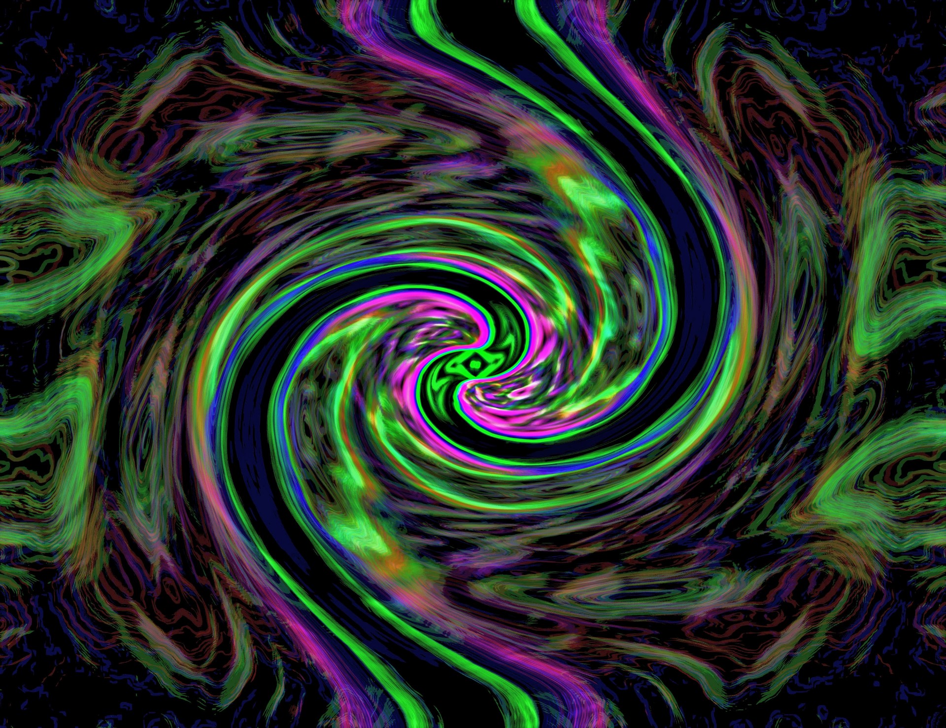 swirl twist green free photo