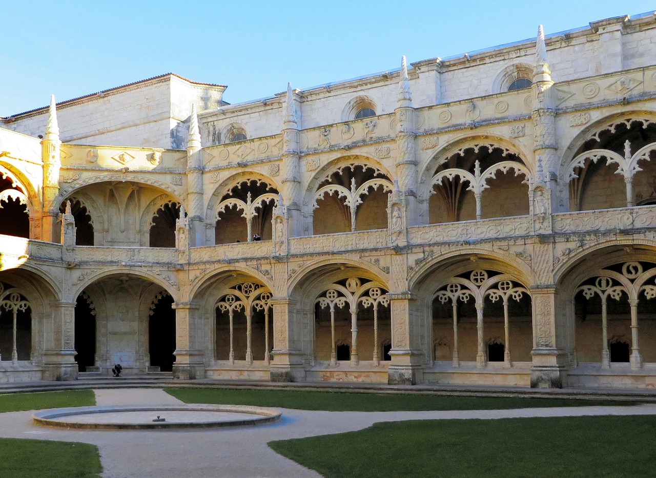 lisbon monastery hieronymite free photo