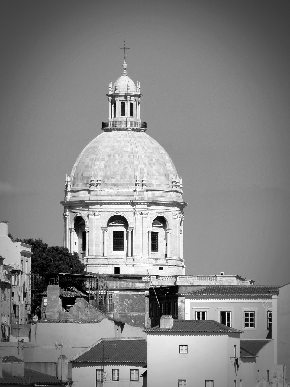 lisbon church portugal free photo