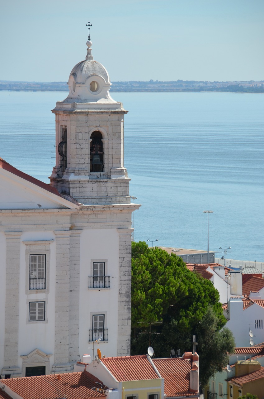 lisbon tram portugal free photo