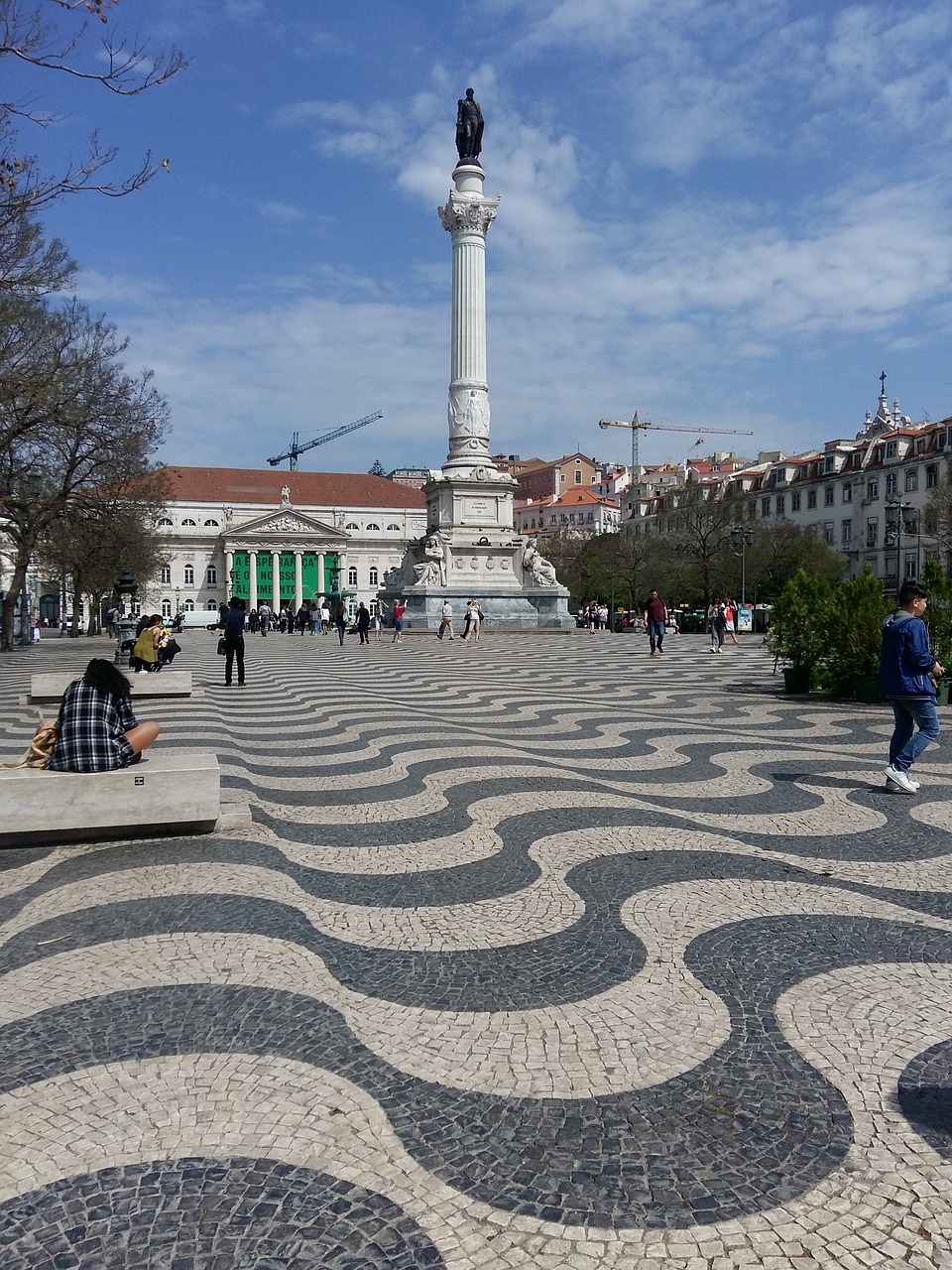 lisbon monument portugal free photo