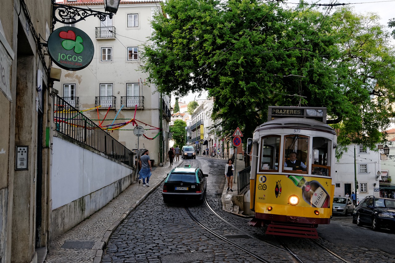 lisbon portugal old town free photo