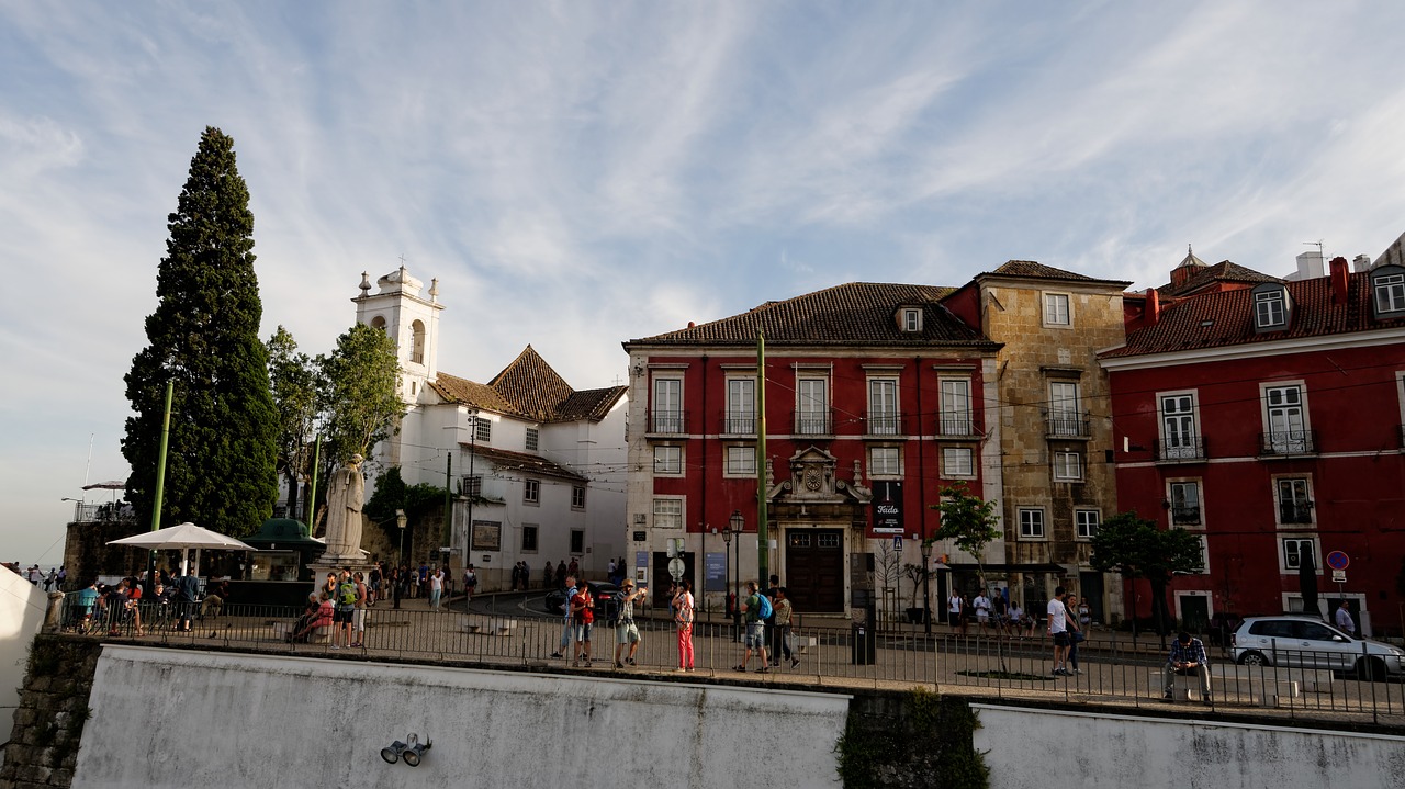 lisbon portugal old town free photo