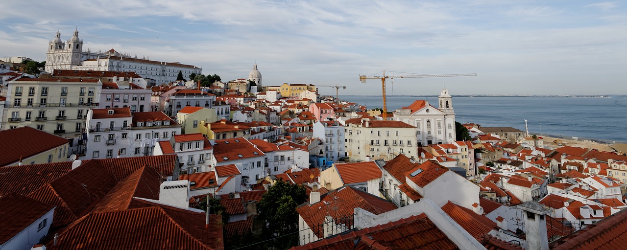 lisbon portugal old town free photo