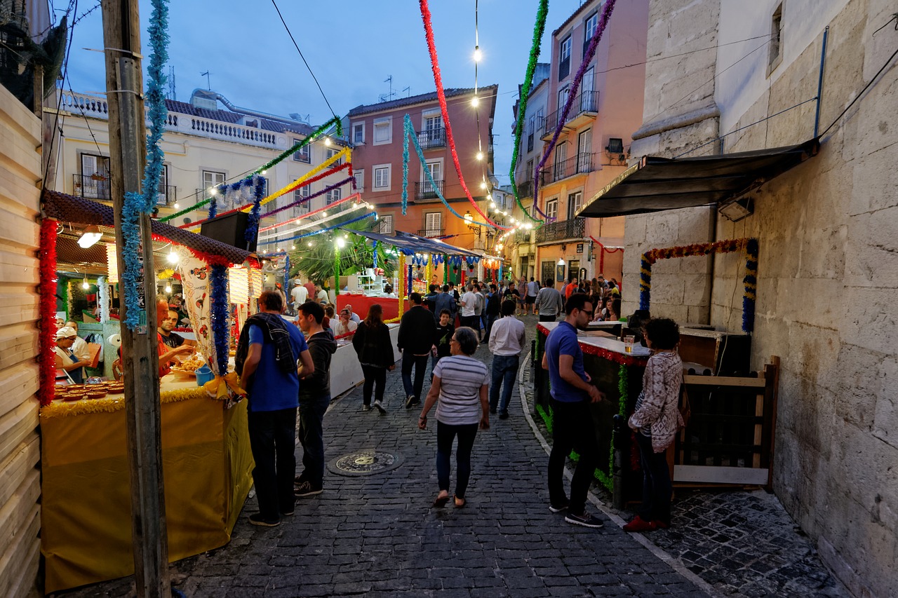 lisbon portugal old town free photo