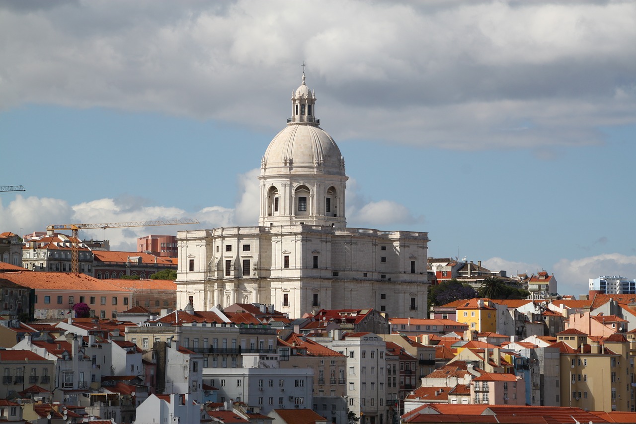 lisbon church portugal free photo