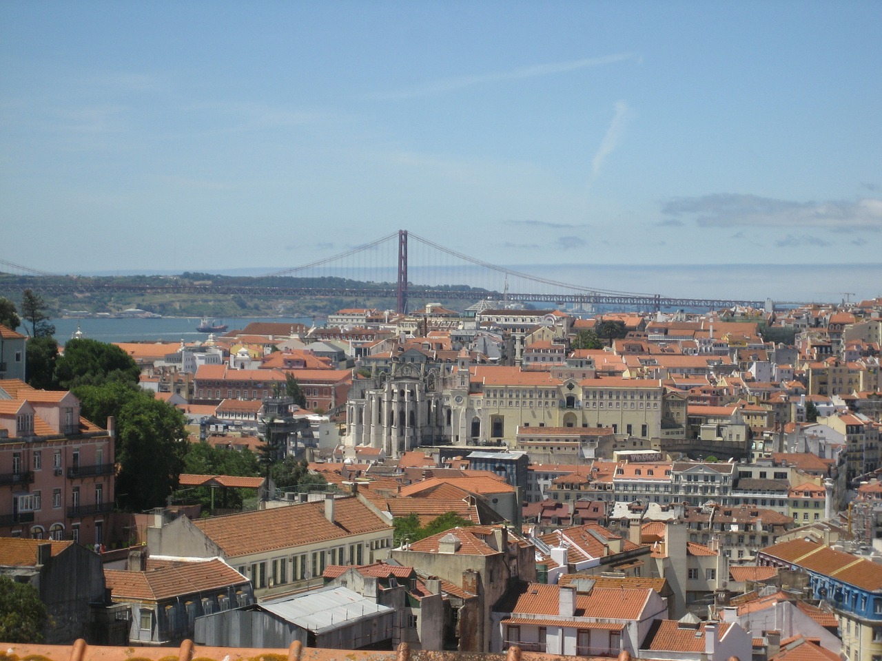 lisbon city landscape free photo