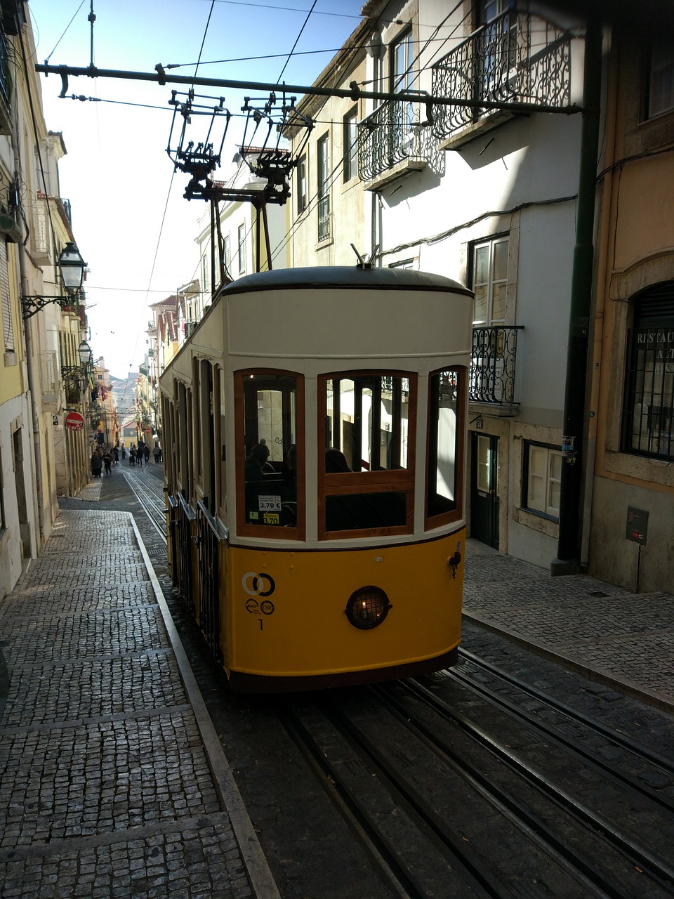 lisbon  tram  portugal free photo