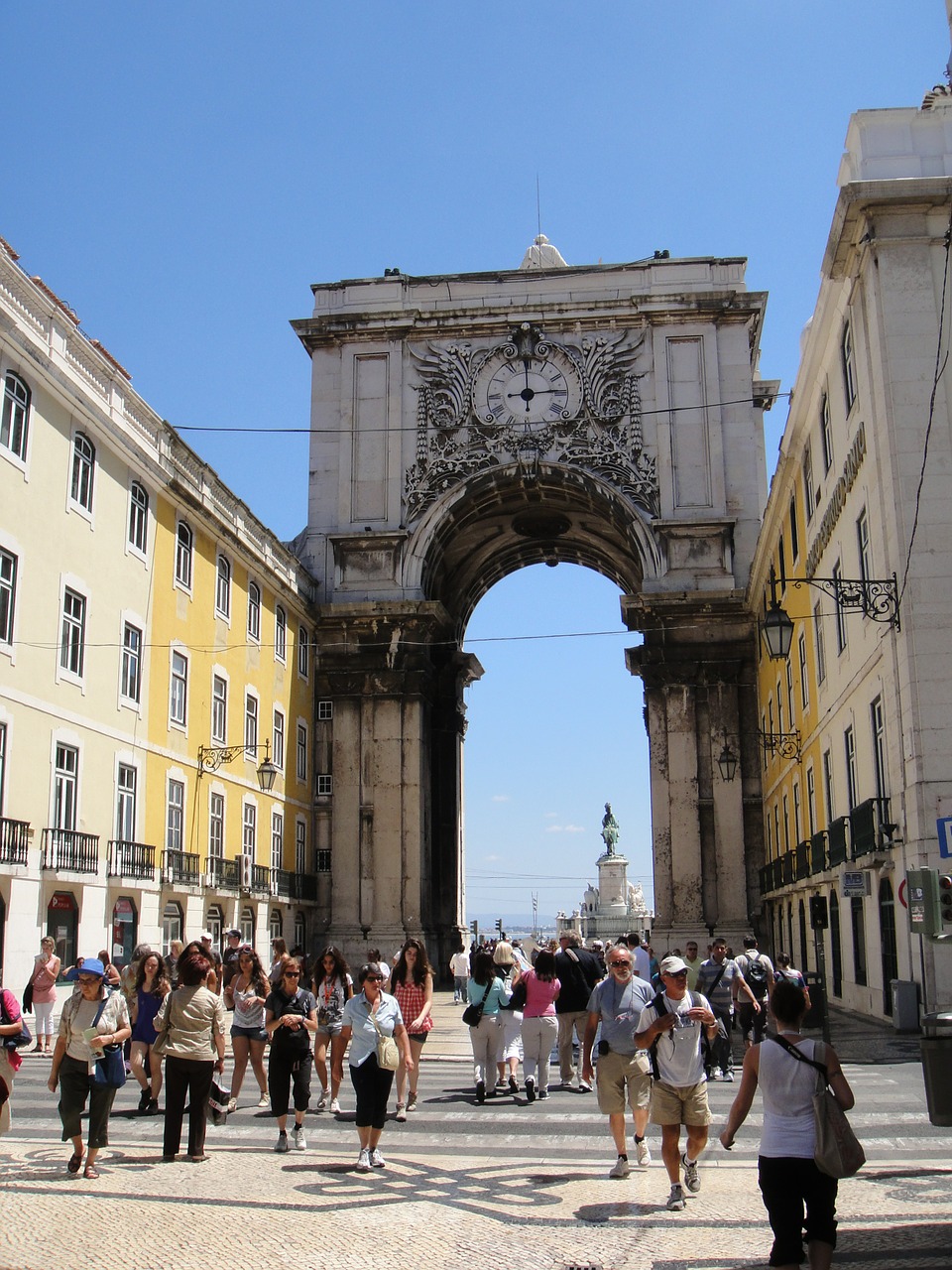 lisbon arc portugal free photo